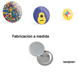 Chapas redondas personalizadas
