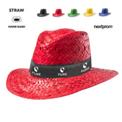 Sombreros de paja de color