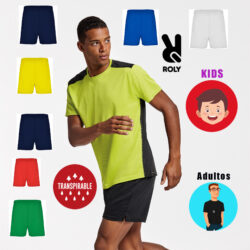 Pantalon corto transpirable