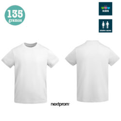 Camisetas blancas baratas niños y adultos