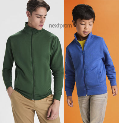 Sudaderas con cremallera