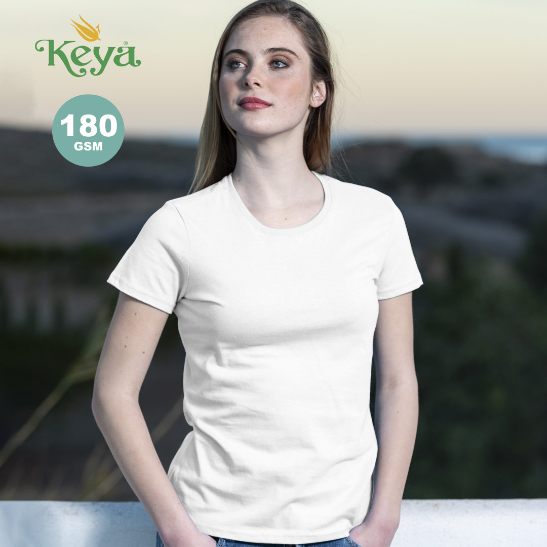Camisetas blancas mujer algodón 180 gramos 🌏 OFERTA !