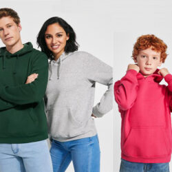 Sudaderas con capucha en diferentes colores Niños y Adultos