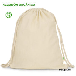 Mochilas de cuerdas algodón orgánico