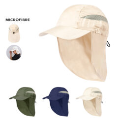 Gorras con tela protectora del cuello