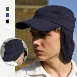 Gorras infantiles con tela larga protectora