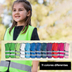 Chalecos de seguridad tallas niños