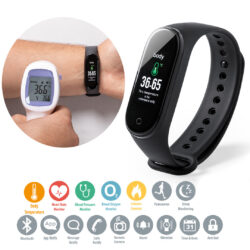 Reloj inteligente con termómetro