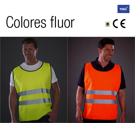 Petos deportivos alta visibilidad