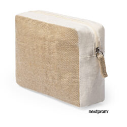 Neceser de yute y algodón