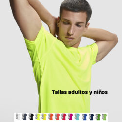 Oferta de camisetas deportivas adultos y niños