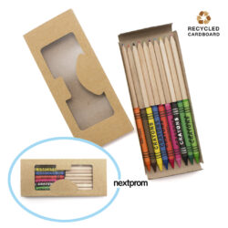 Cajas baratas con colores y ceras para pintar