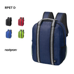 Mochilas acolchadas con cintas reflectantes