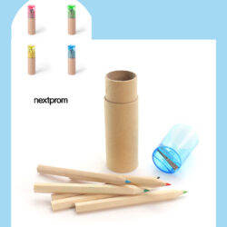 Colores de madera baratos en caja cartón