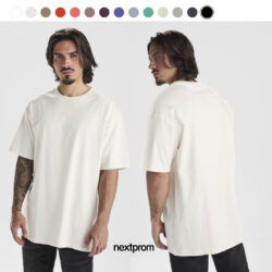 camisetas-anchas-oversize-de-algodón-grueso