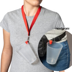 Pinzas portavasos de plástico