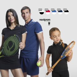 Polos transpirables bicolor