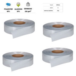 Cinta reflectante para coser