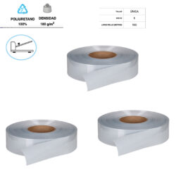 Cinta reflectante termo-adhesiva