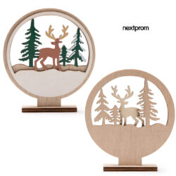 Adorno navidad de madera