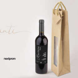 Bolsa vino papel kraft