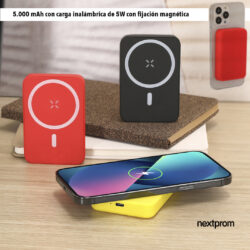 Batería móvil con imán