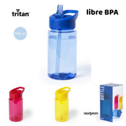 Bidón agua infantil sin BPA