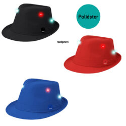 Sombreros luminosos LED