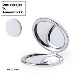 Espejos plegables con aumento