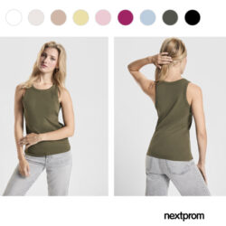 Camisetas mujer tirante ancho