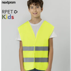 Chalecos amarillos reflectantes infantiles