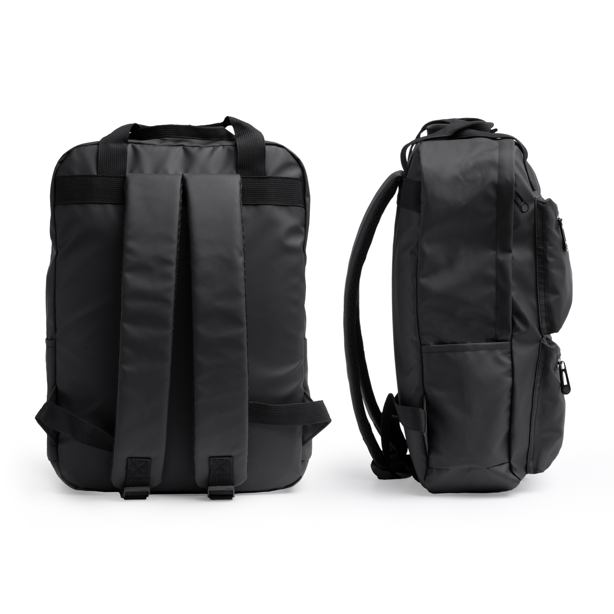 Mochilas negras con bolsillo para ordenador portátil - Imagen 2