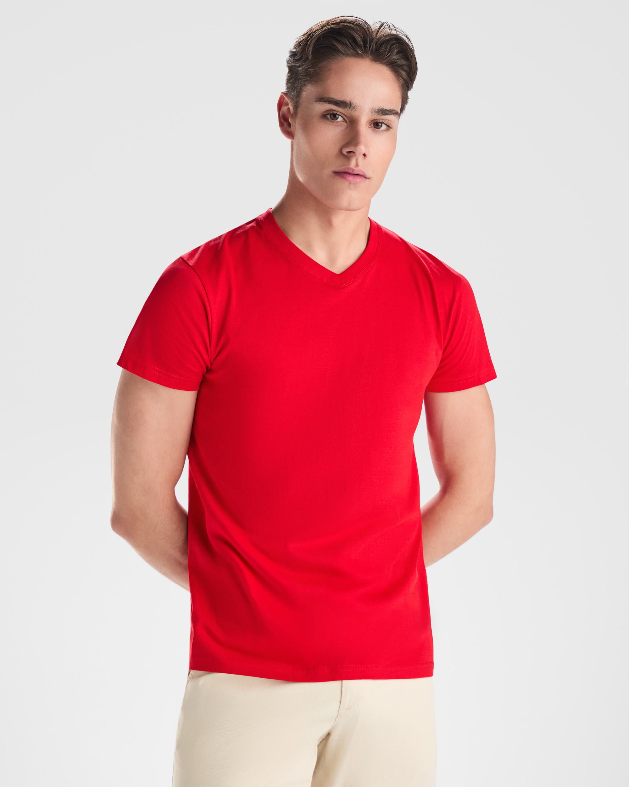 Camisetas cuello pico Roly - Imagen 2